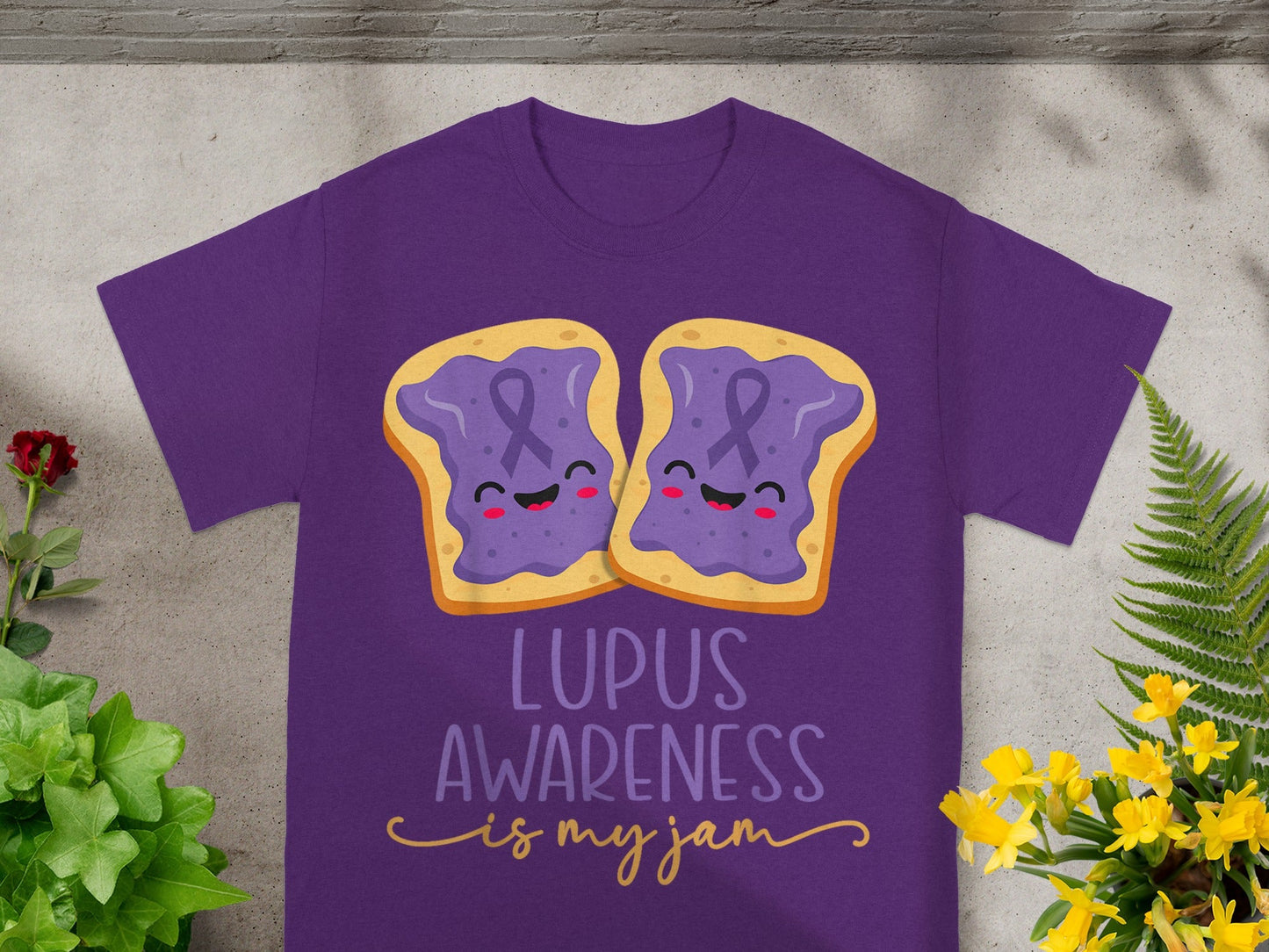 Lupus Awareness Is My Jam T-shirt for Support