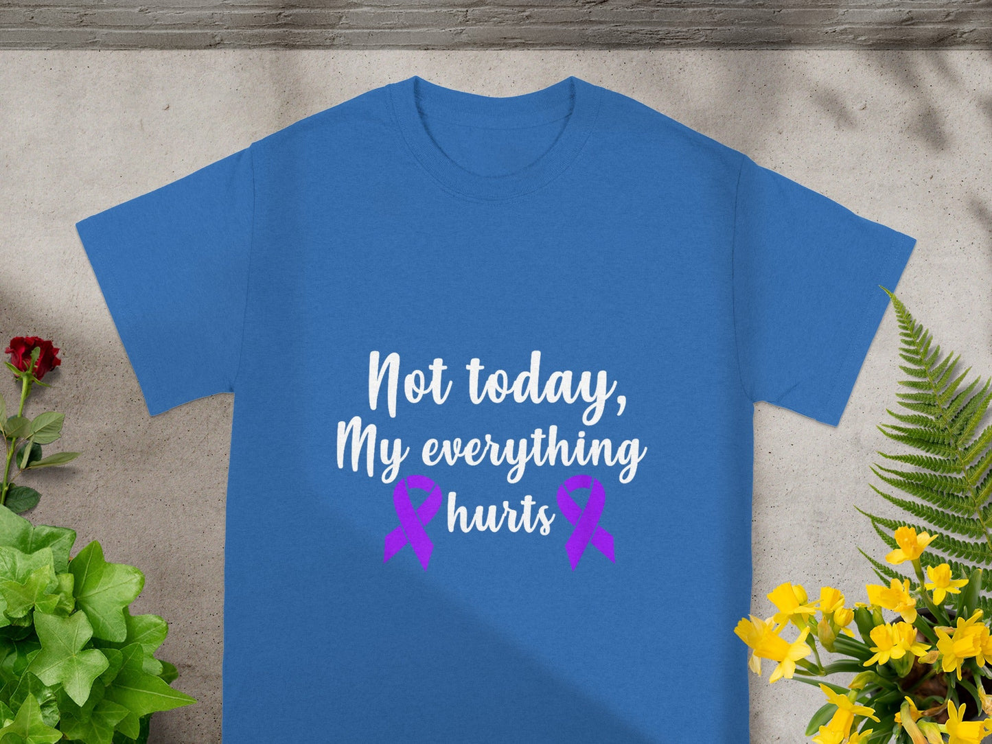 Not Today My Everything Hurts Shirt Breast Cancer Awareness