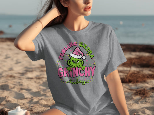 Feeling Extra Grinchy Today Graphic Tee