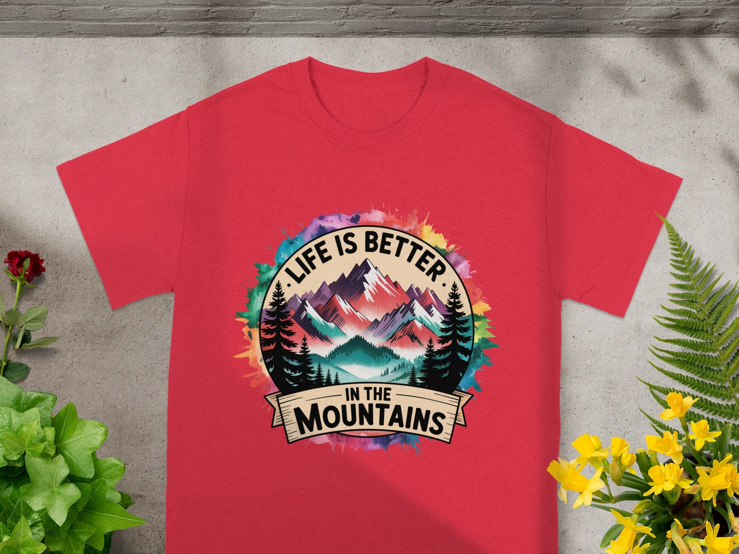 Life is Better in the Mountains Graphic T-Shirt