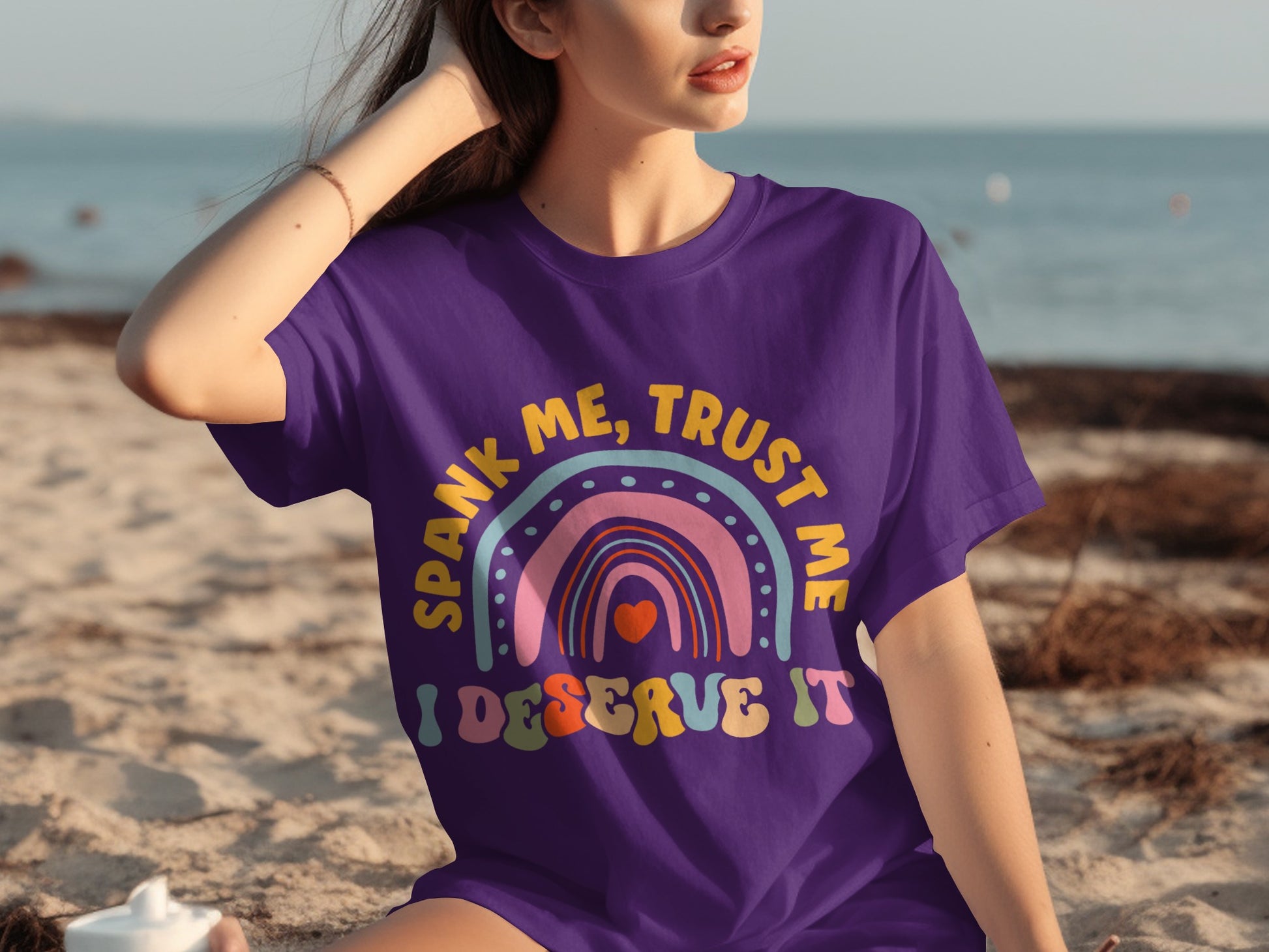 Spank Me Trust Me I Deserve It T-shirt