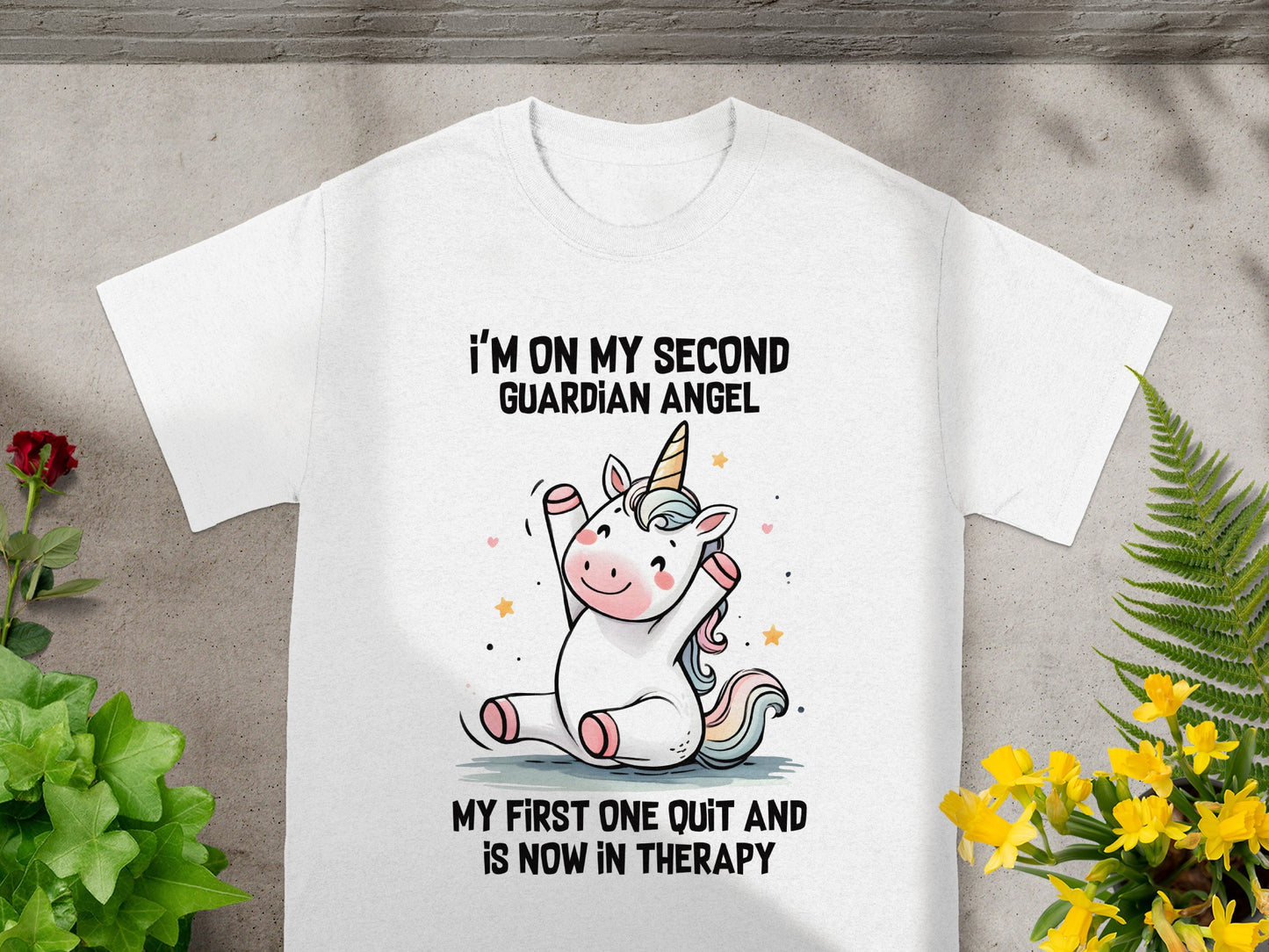 My Second Guardian Angel Unicorn Tee