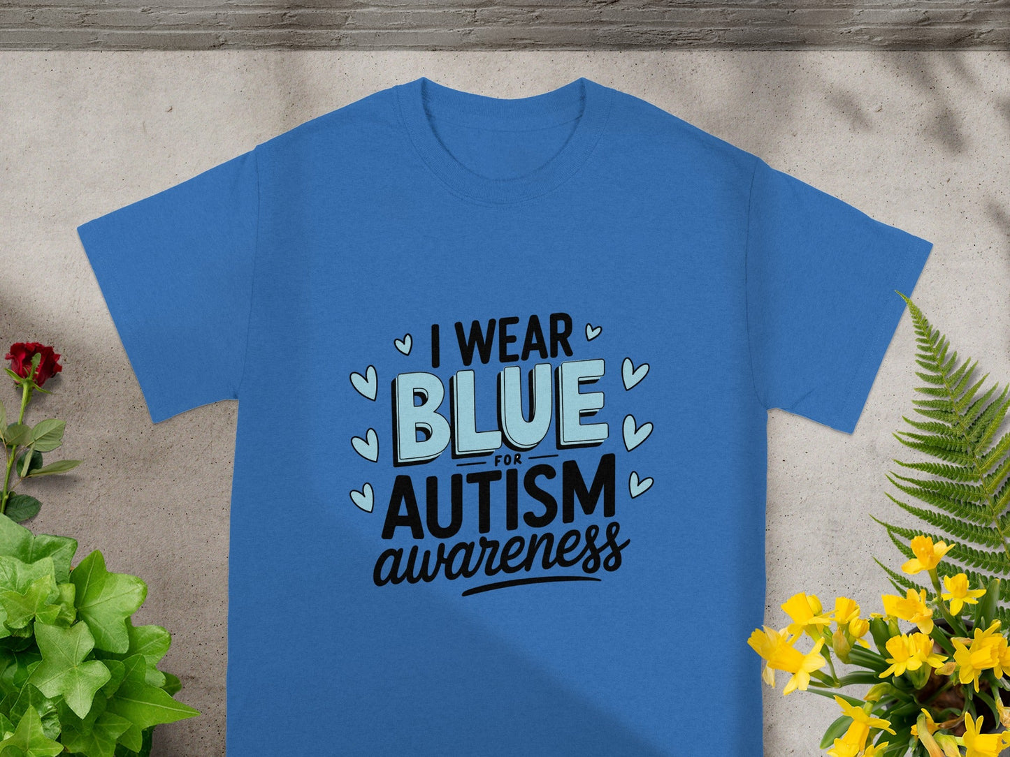 I Wear Blue for Autism Awareness T-shirt
