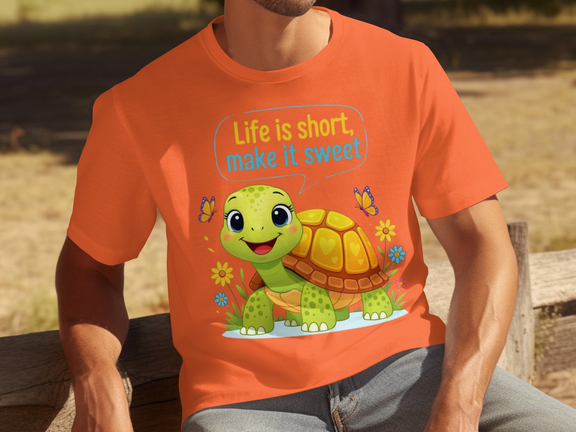Life is Short Make it Sweet Turtle T-Shirt
