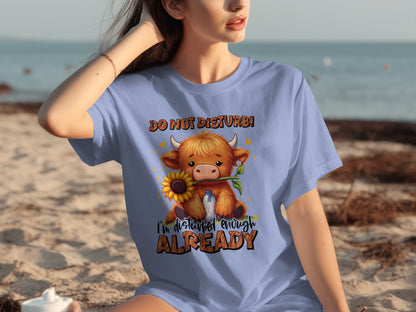 Do Not Disturb I'm Disturbed Enough Already T-Shirt
