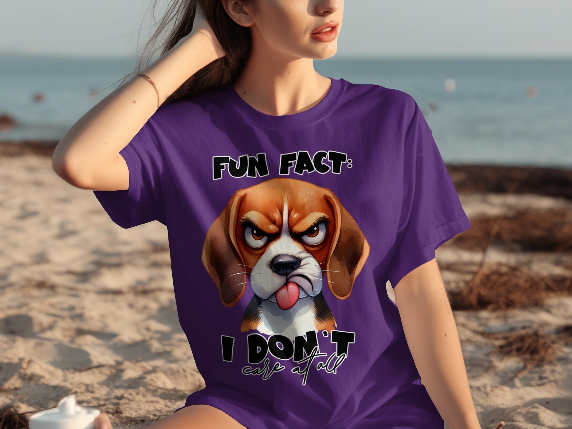 Fun Fact: I Don't Care At All Graphic T-shirt