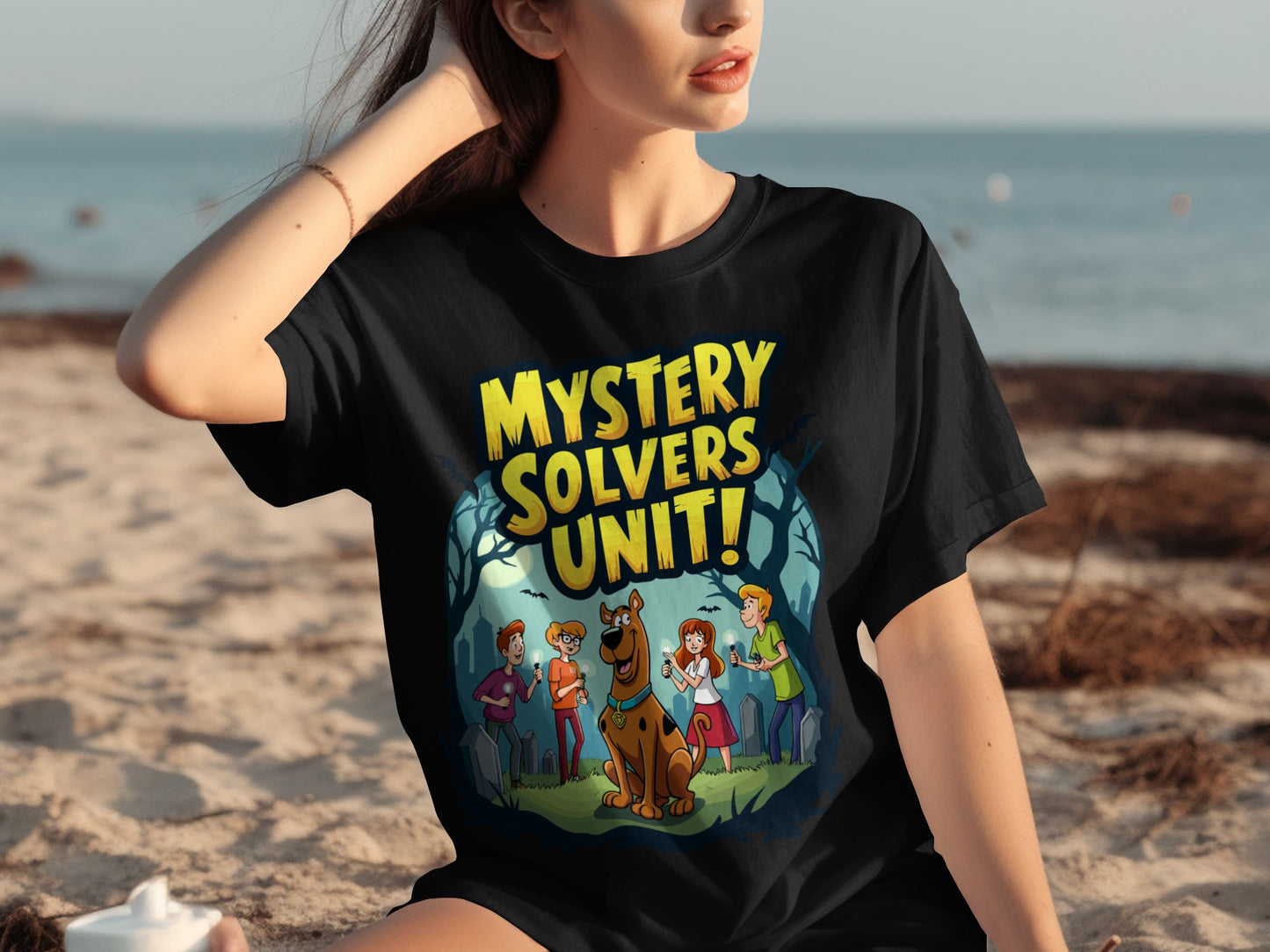 Mystery Solvers Unit Graphic Tee for Fans