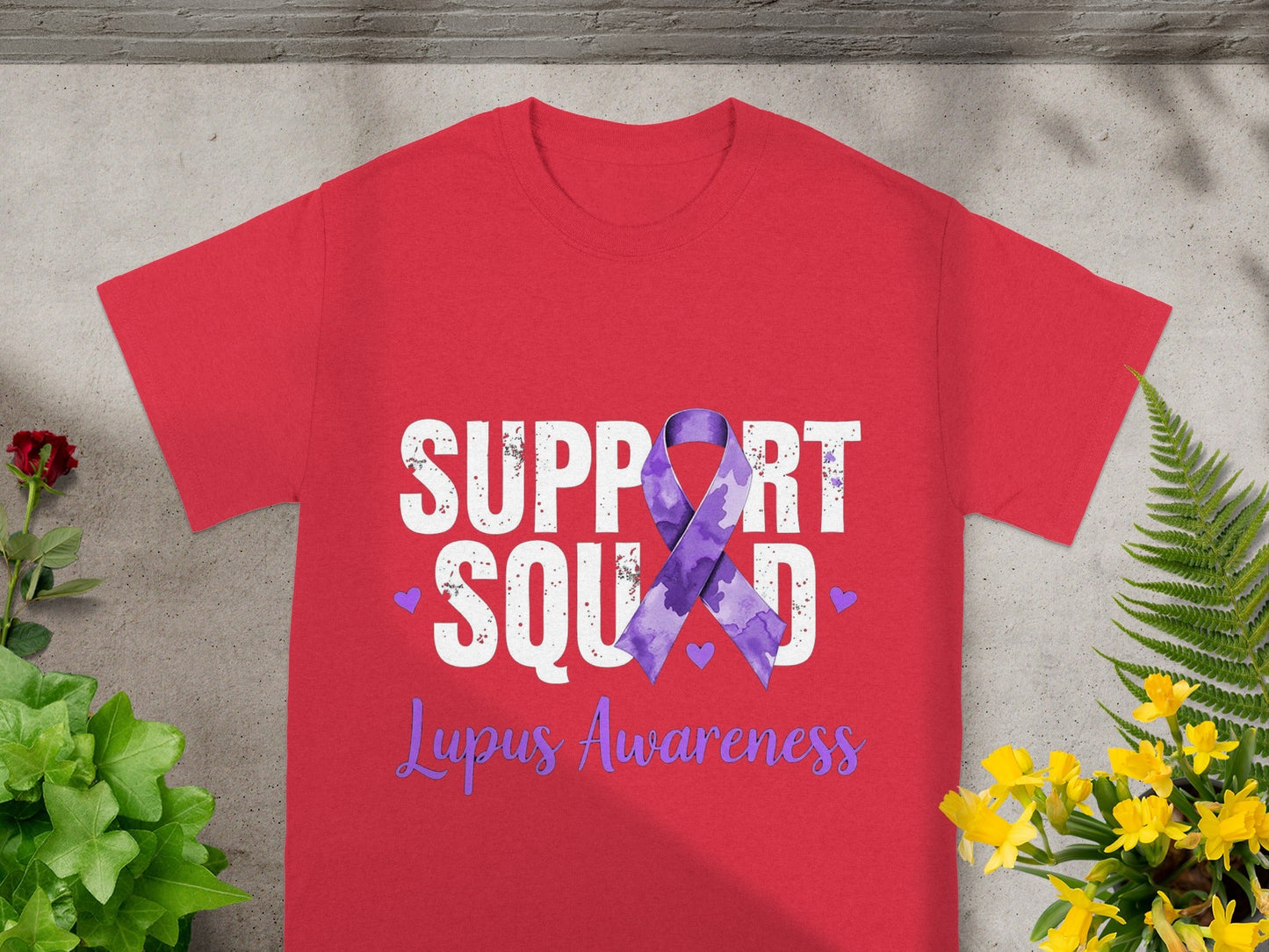 Support Squad Lupus Awareness T-Shirt for a cause