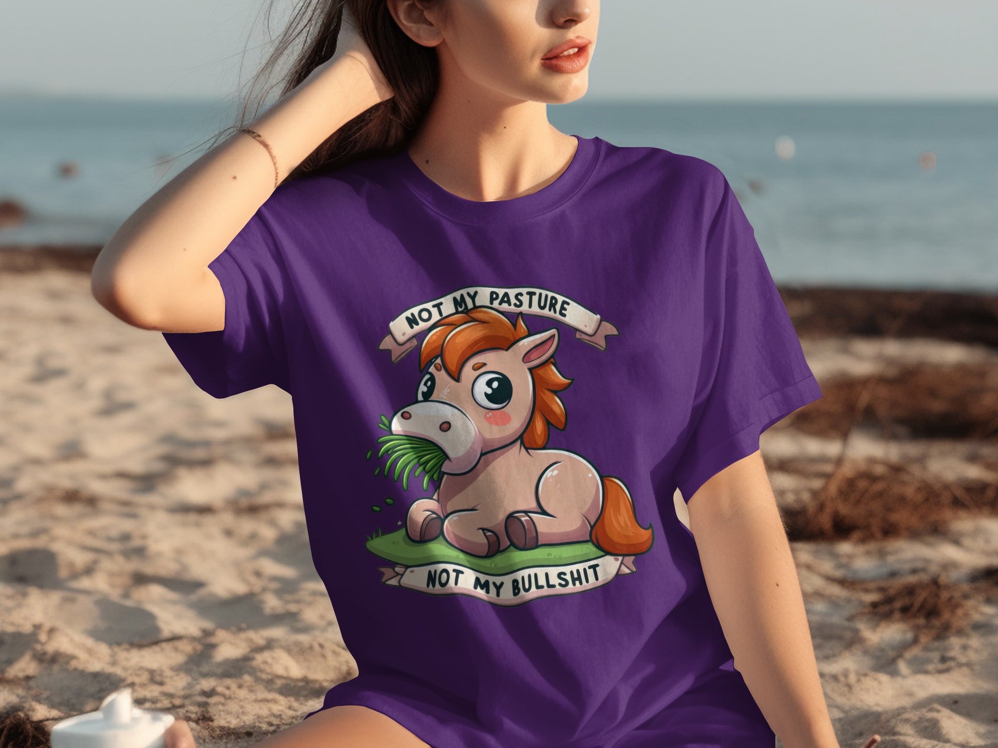 Not My Pasture Not My Bullshit Graphic Tee