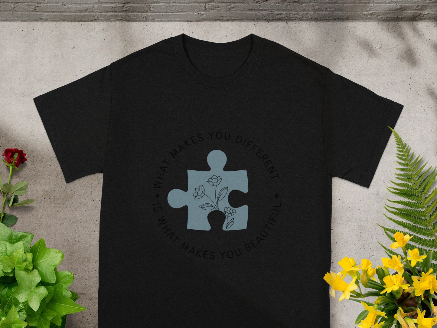 What Makes You Different Puzzle Piece T-shirt