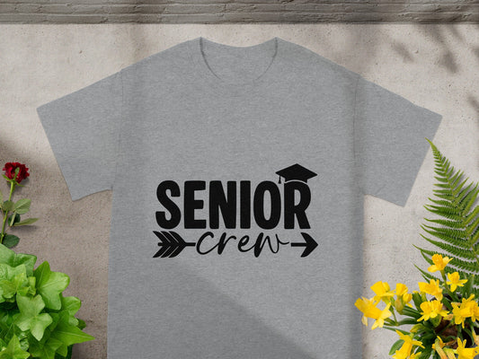 Senior Crew Graduation T-shirt for Celebrating Seniors