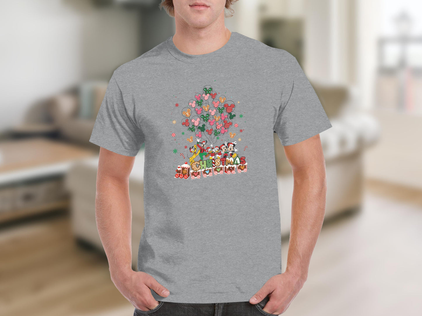 Merry Christmas Festive Design Graphic T-shirt