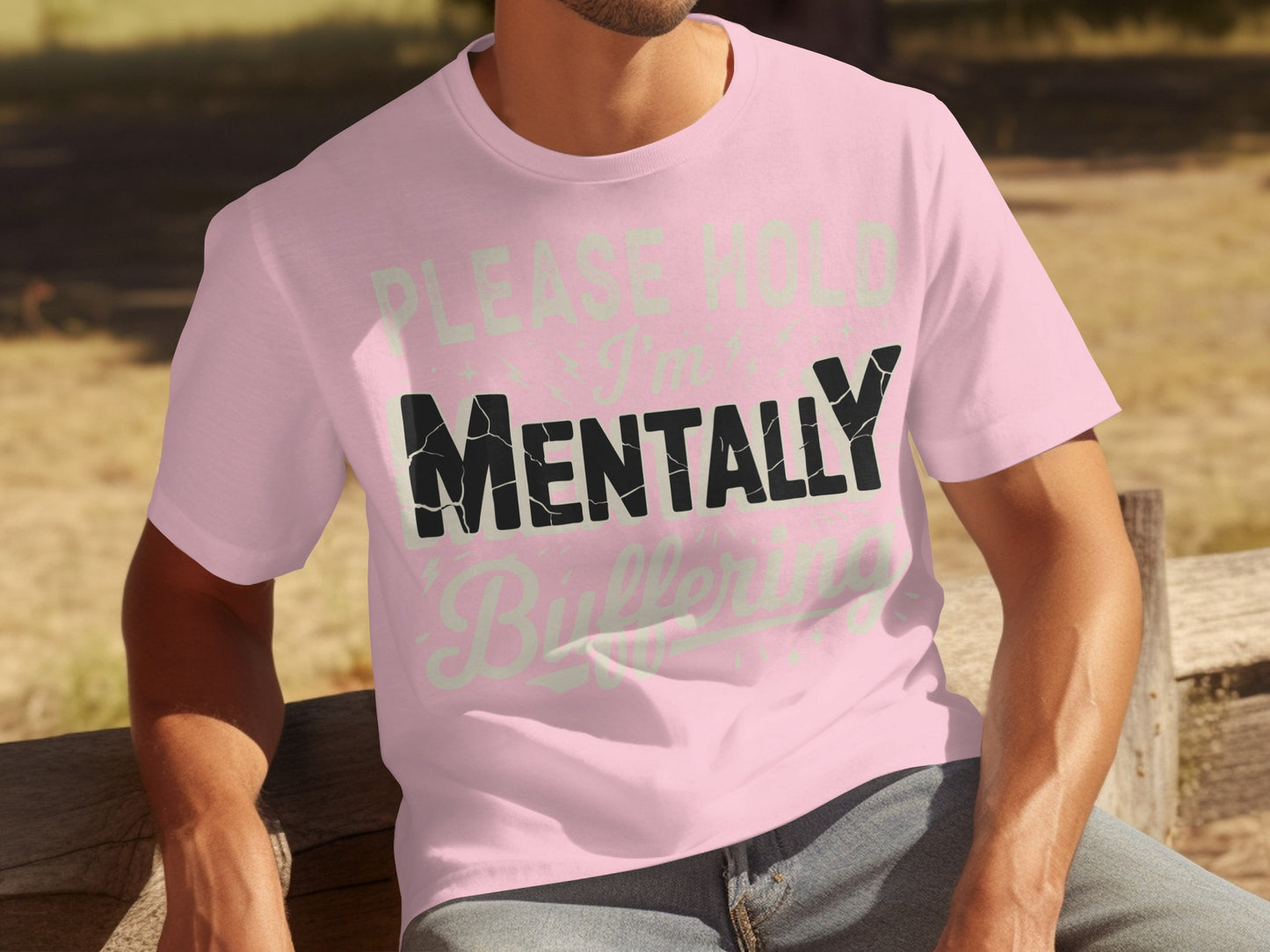 Please Hold I'm Mentally Buffering T-Shirt