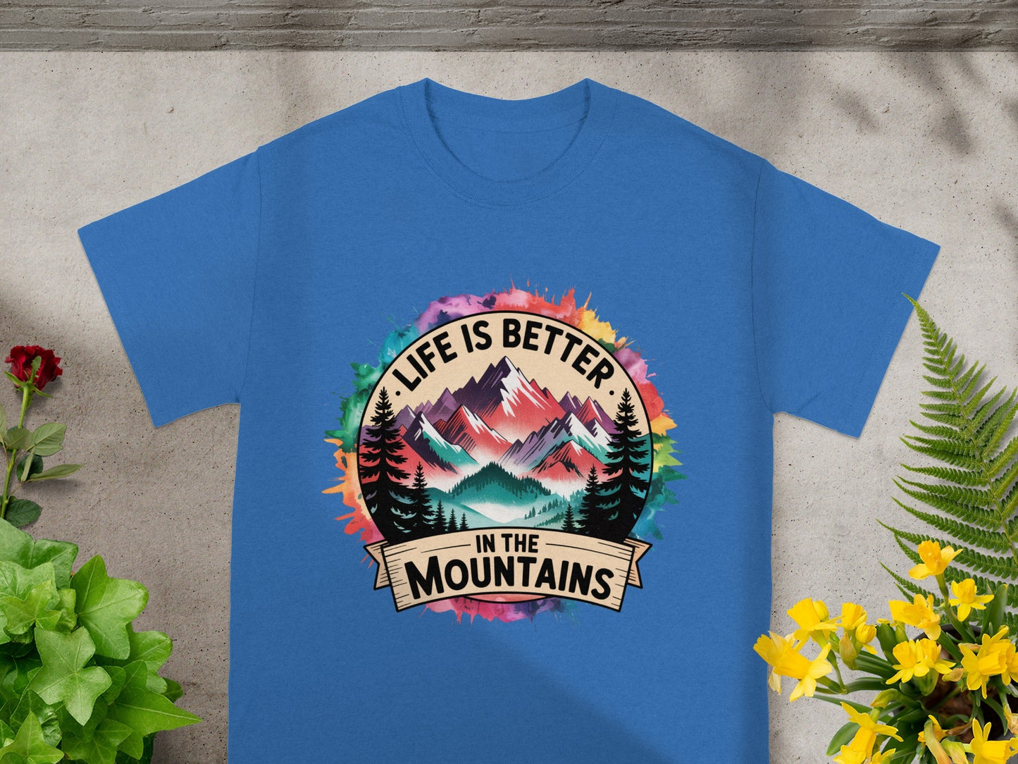 Life Is Better in the Mountains graphic tee