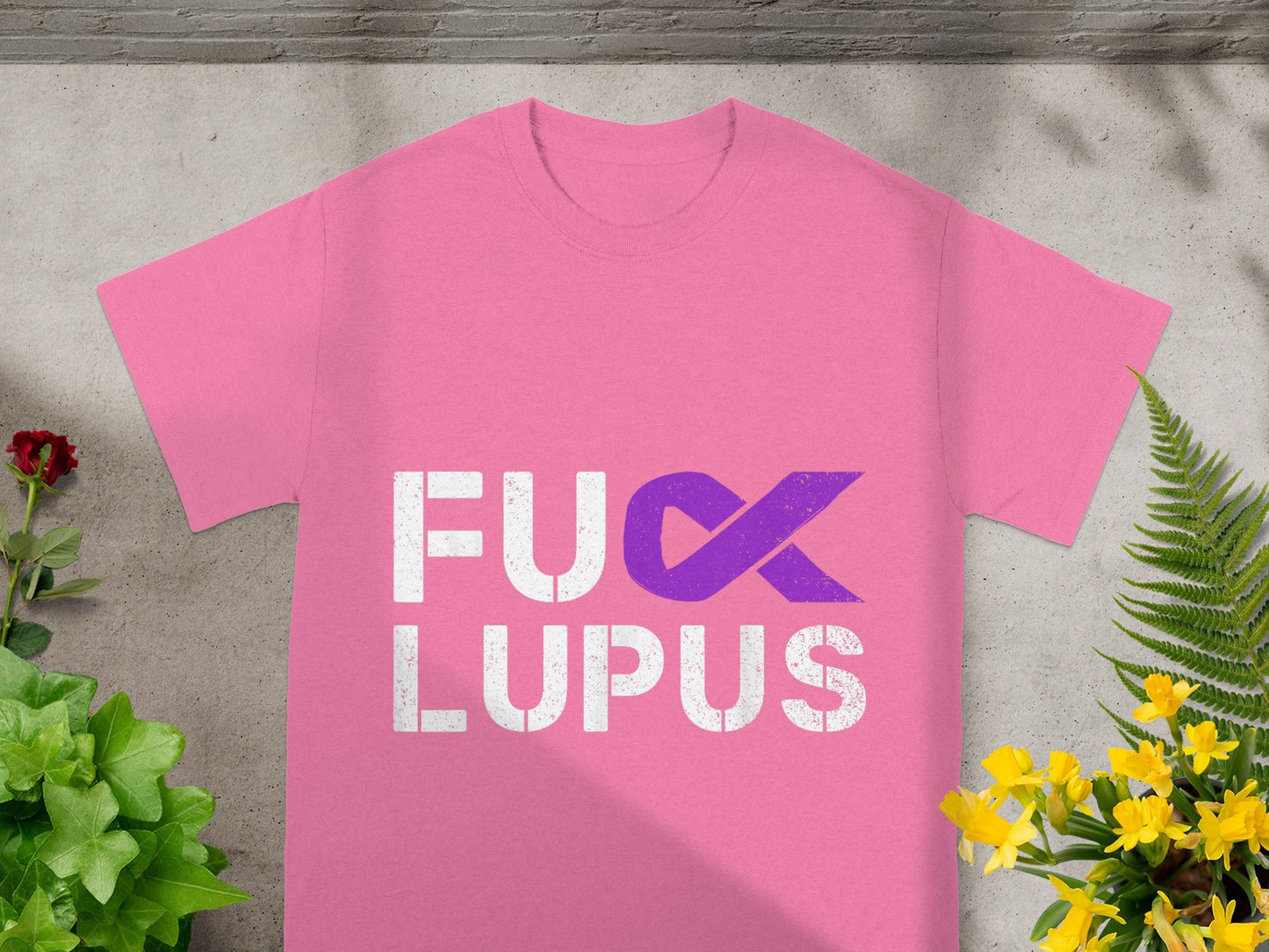 Empowering 'F*** Lupus' Awareness Graphic Tee