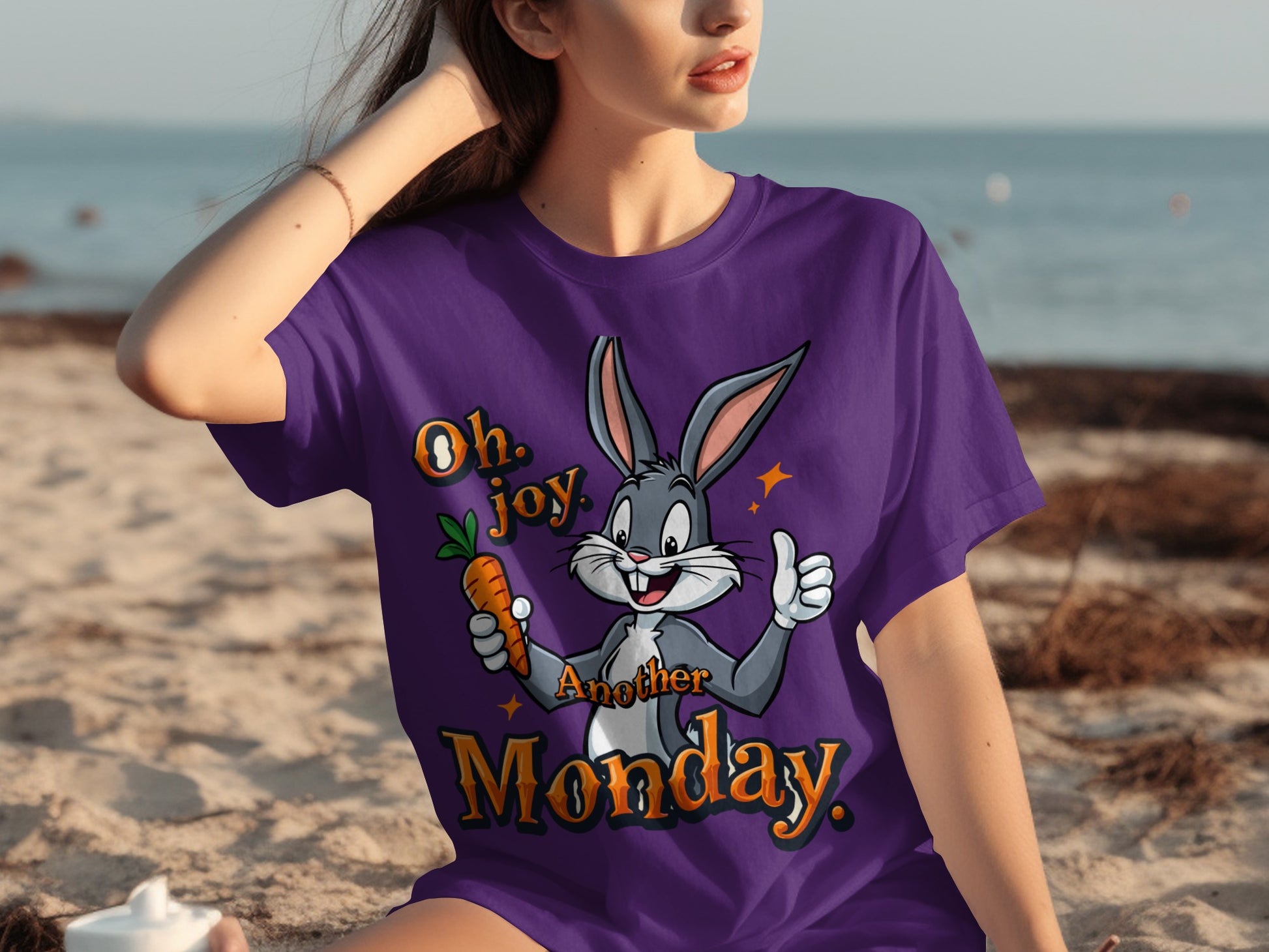 Bugs Bunny Oh Joy Another Monday Graphic Tee