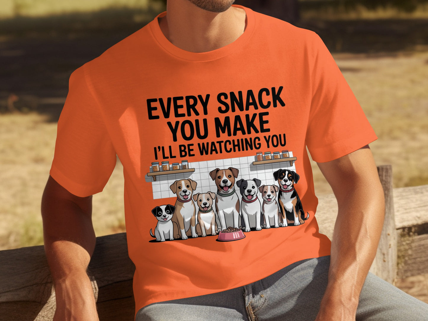 Every Snack You Make I'll Be Watching You T-shirt