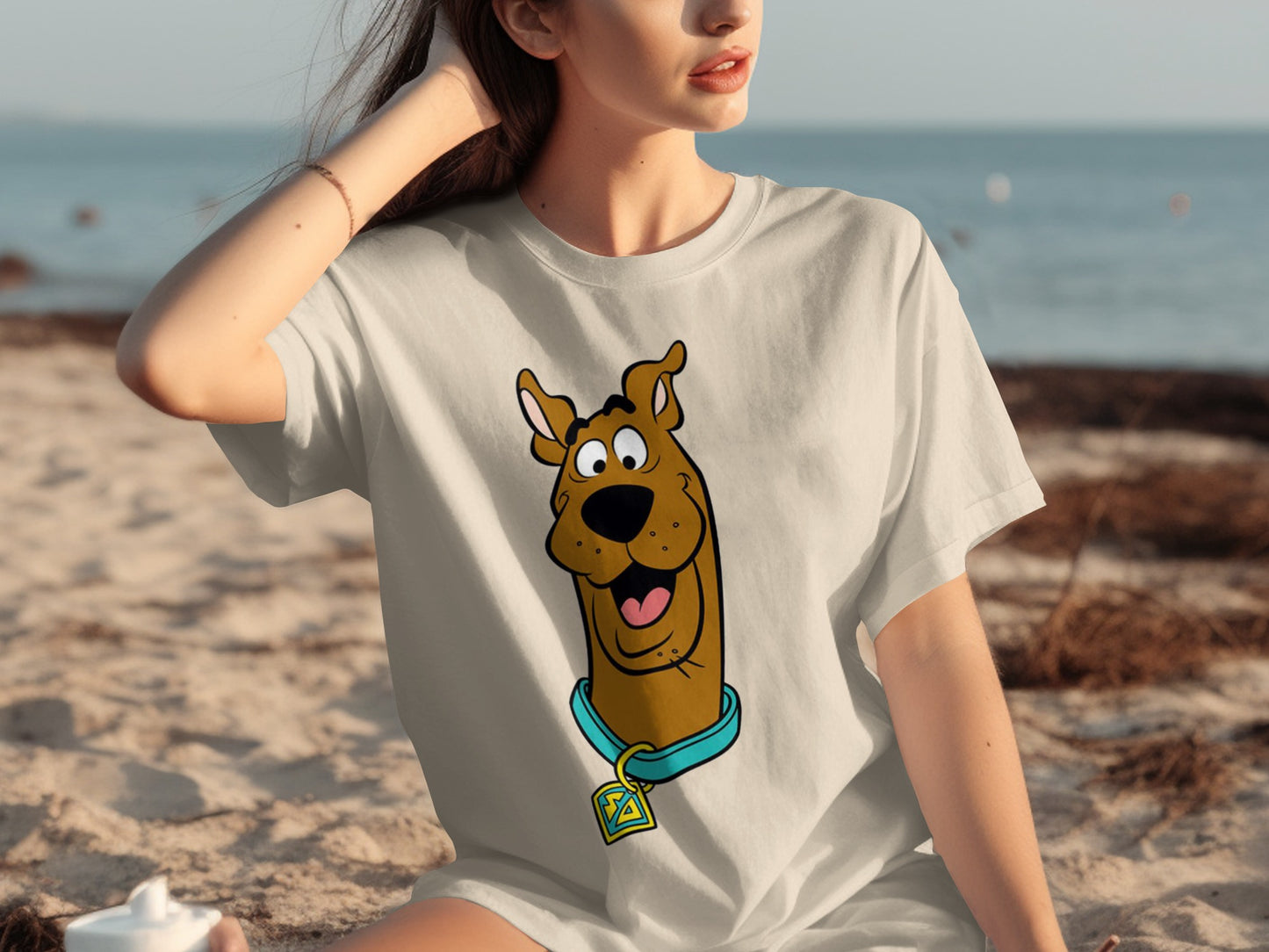 Scooby Doo Cartoon Graphic Tee with Fun Design