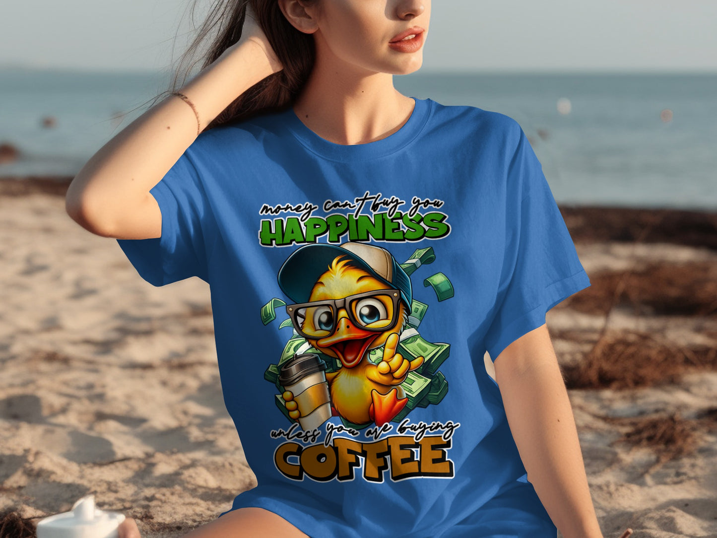 Money Can't Buy You Happiness Unless Buying Coffee T-Shirt