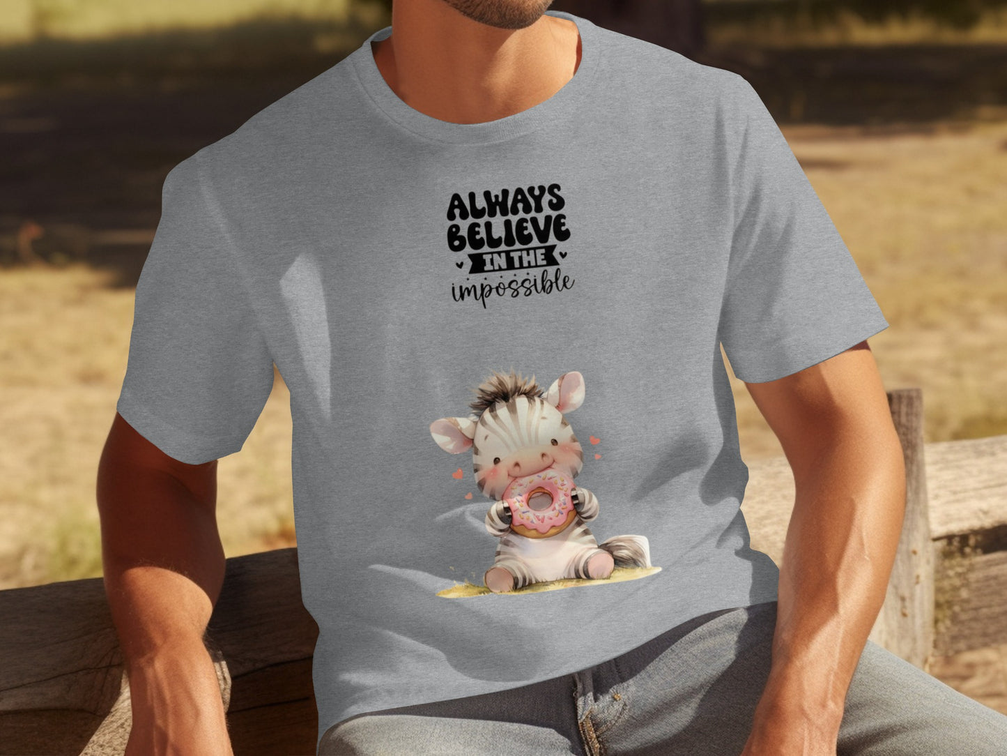Always Believe in the Impossible Cute Graphic T-shirt
