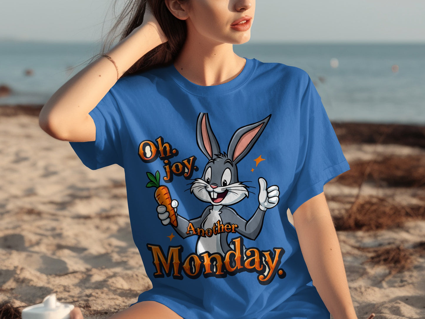 Oh joy Another Monday Bugs Bunny graphic t-shirt