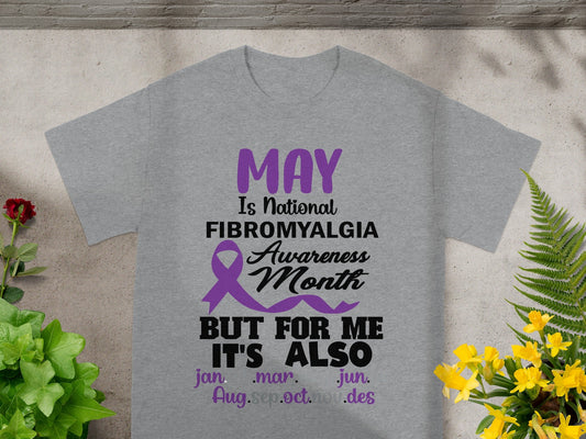 May Fibromyalgia Awareness Month Inspirational Shirt