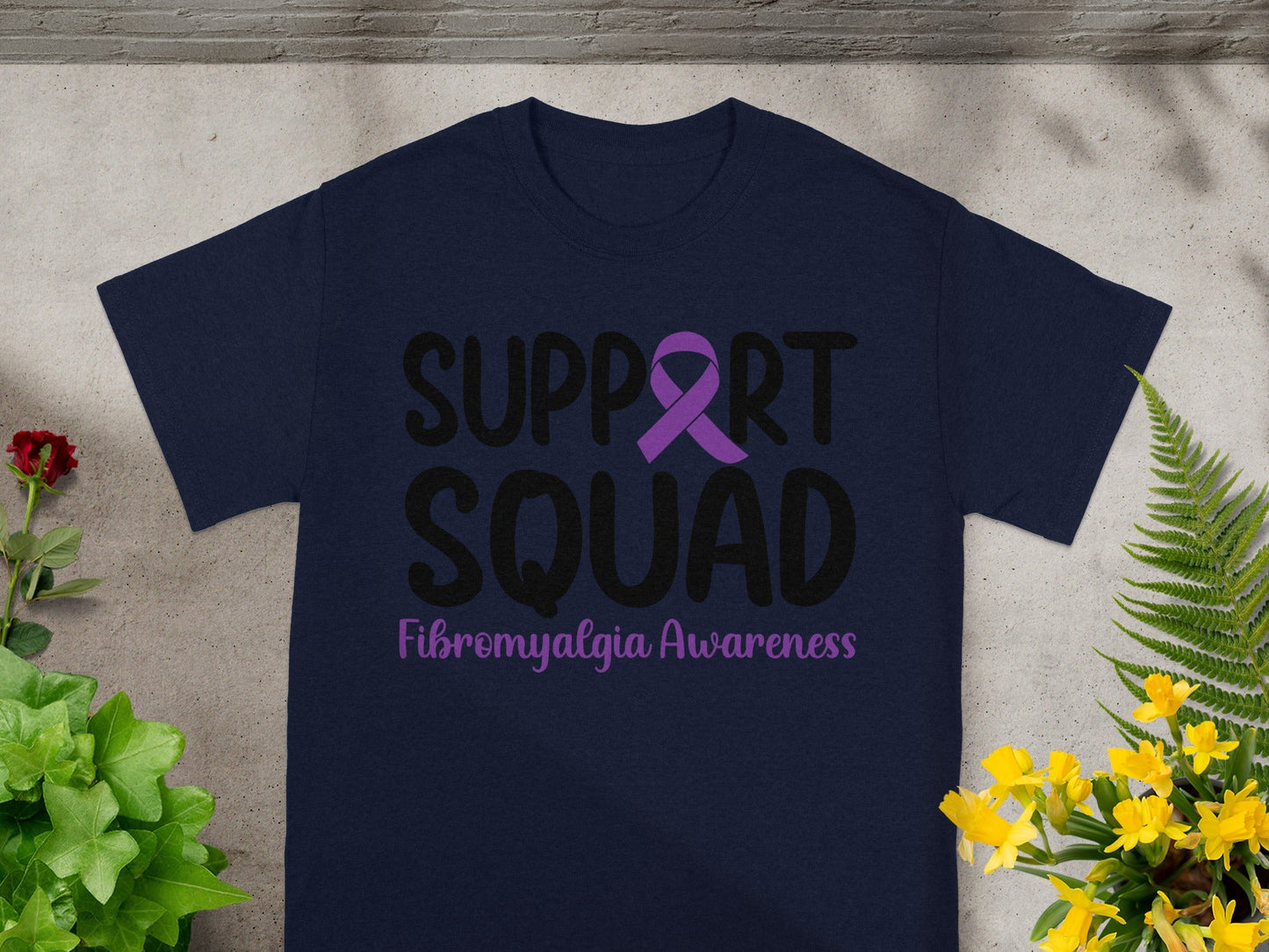 Support Squad Fibromyalgia Awareness T-shirt