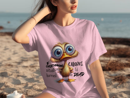 Overthinking Burned Calories Graphic T-Shirt