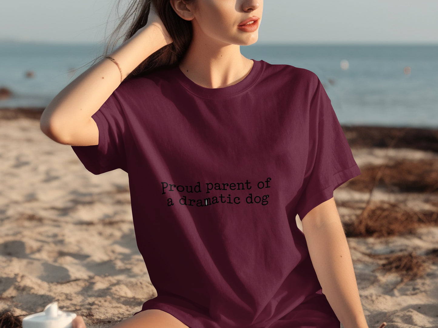 Proud Parent of A Dramatic Dog T-shirt
