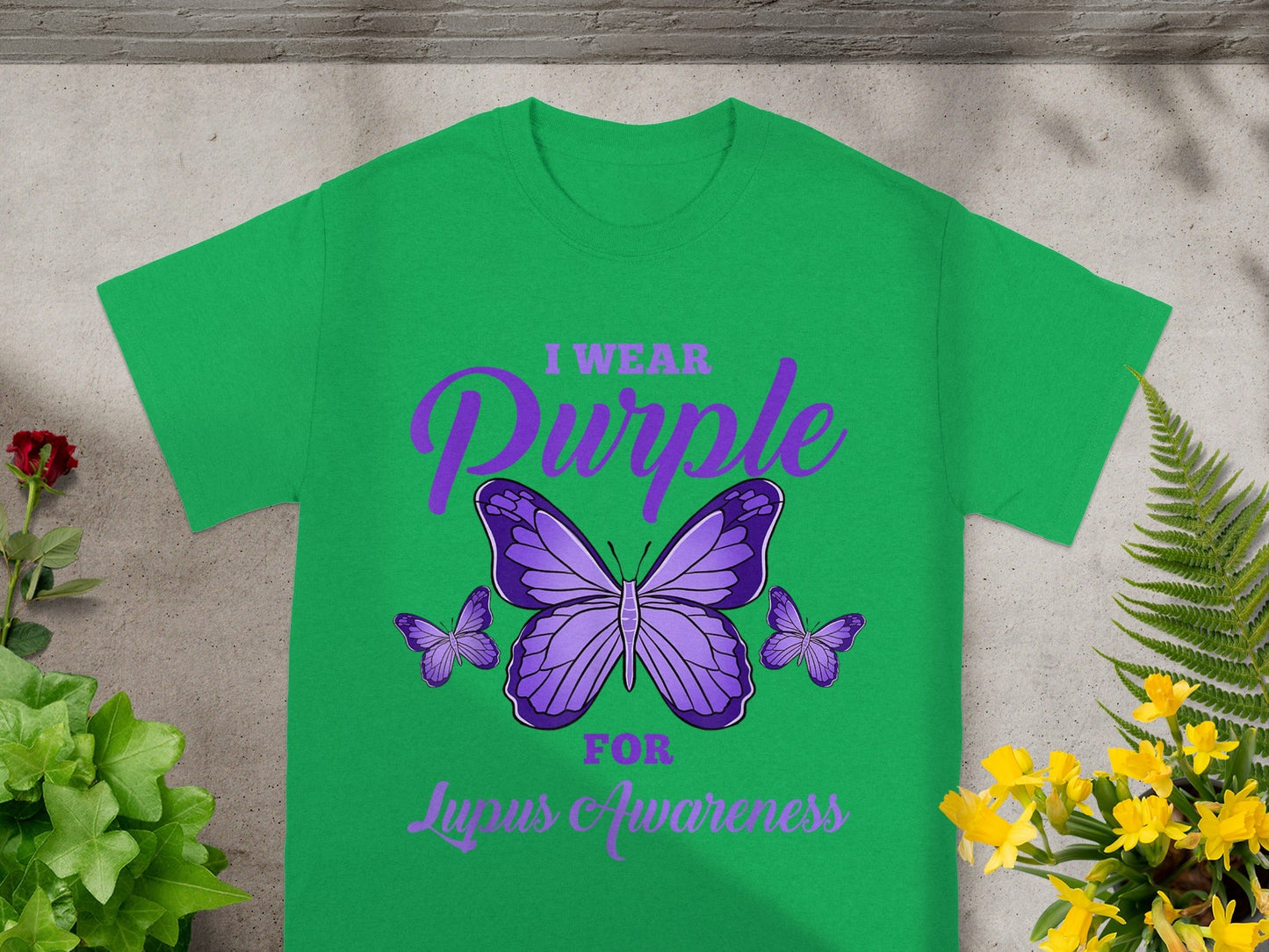 I Wear Purple for Lupus Awareness T-shirt