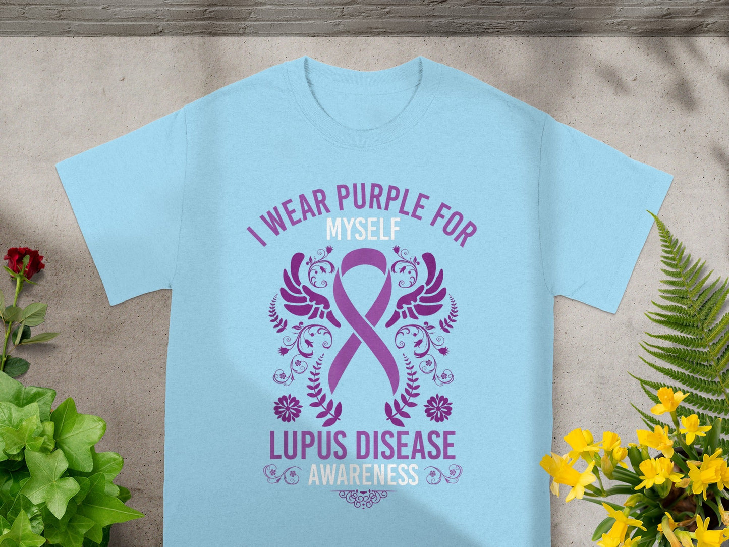 I Wear Purple For Myself Lupus Disease Awareness product