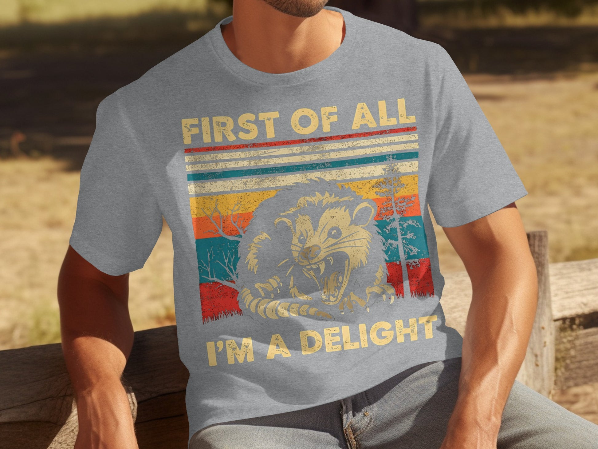 First of All I'm a Delight Funny T-Shirt