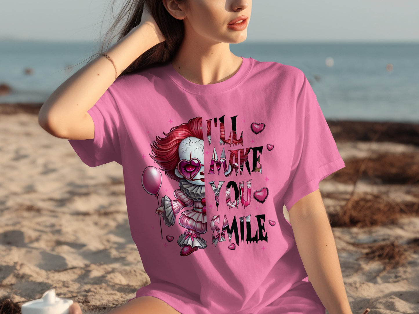 I'll Make You Smile Pink T-Shirt