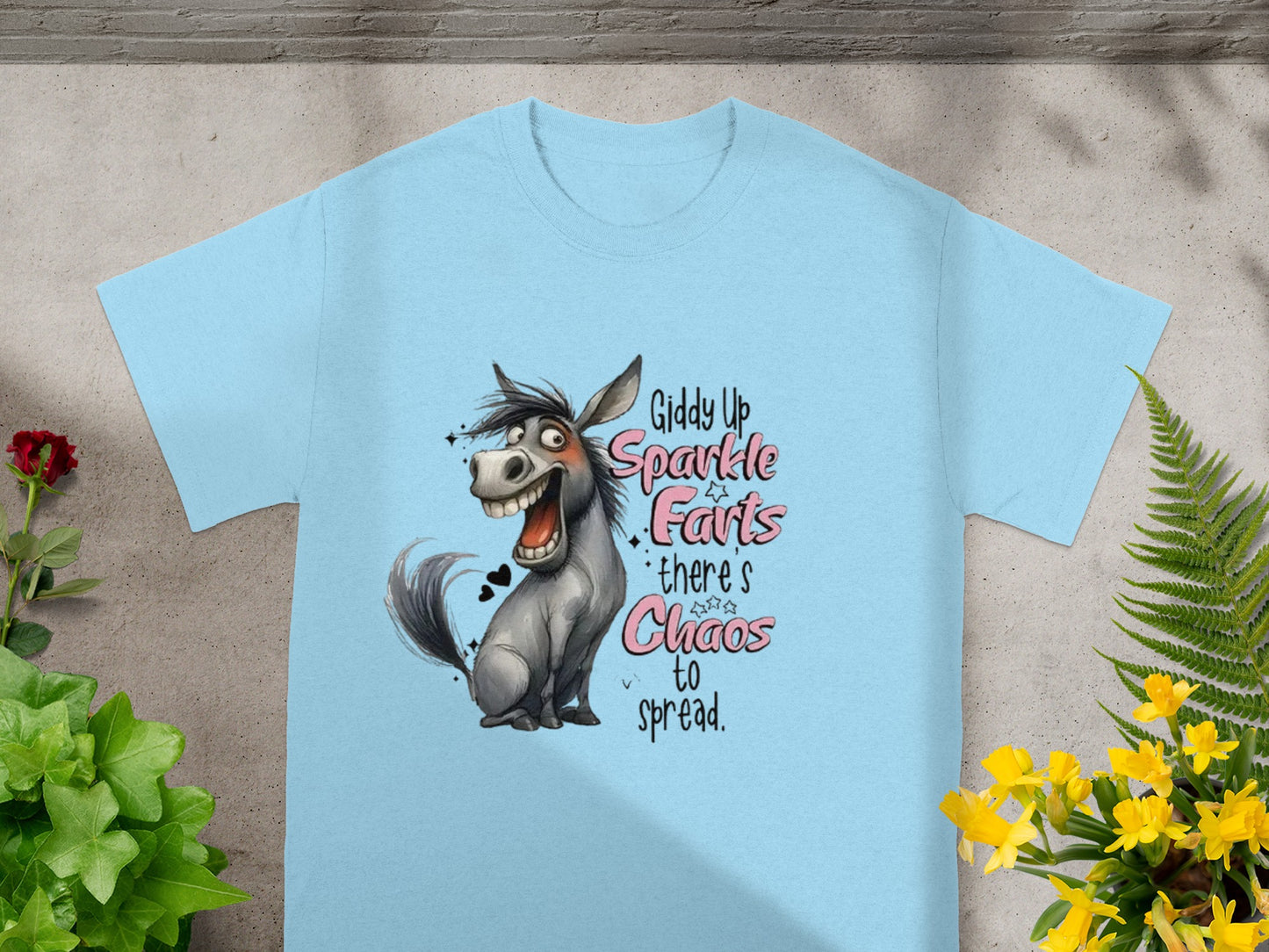 Giddy Up Sparkle Farts There's Chaos to Spread Shirt