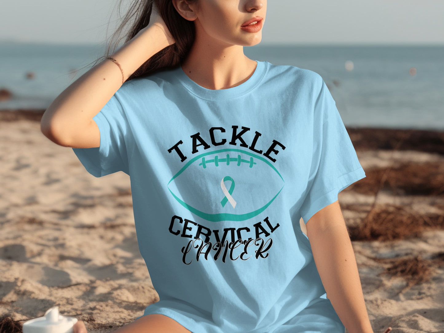 Tackle Cervical Cancer Awareness Shirt