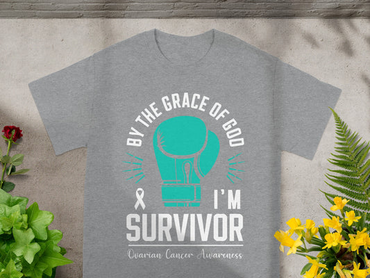 By The Grace Of God I'm A Survivor T-Shirt