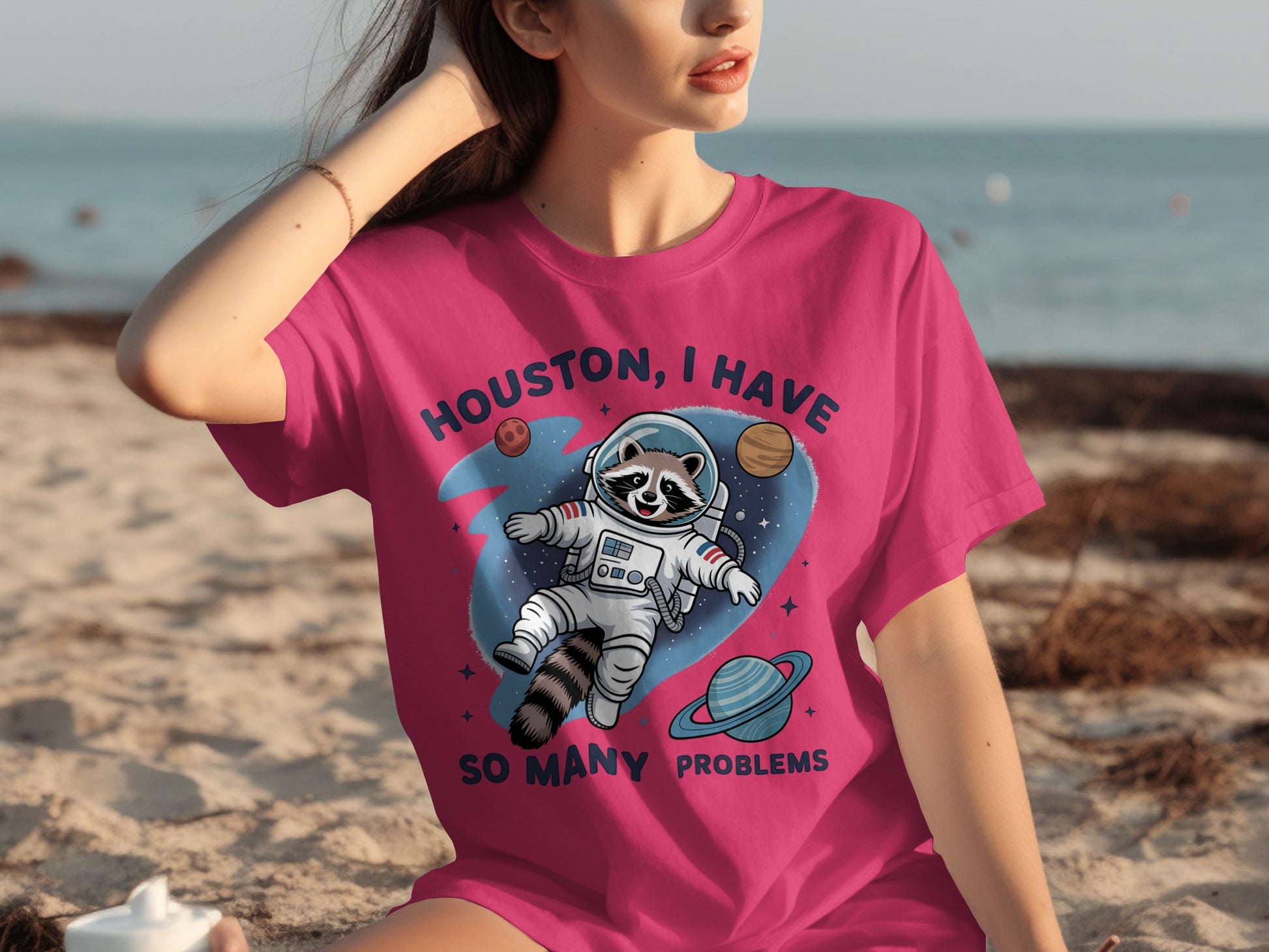 Houston I Have So Many Problems Graphic T-shirt