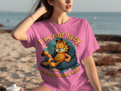 I'm Not Lazy I'm On Energy Saving Mode T-Shirt