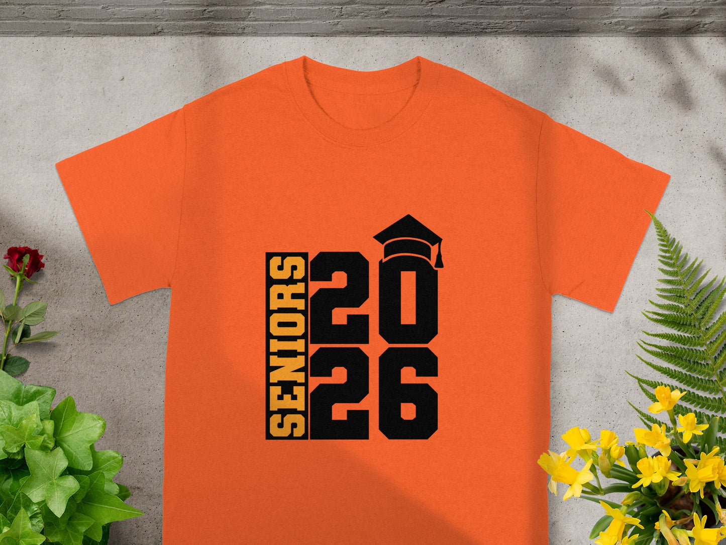 Seniors 2026 Graphic Graduation T-Shirt