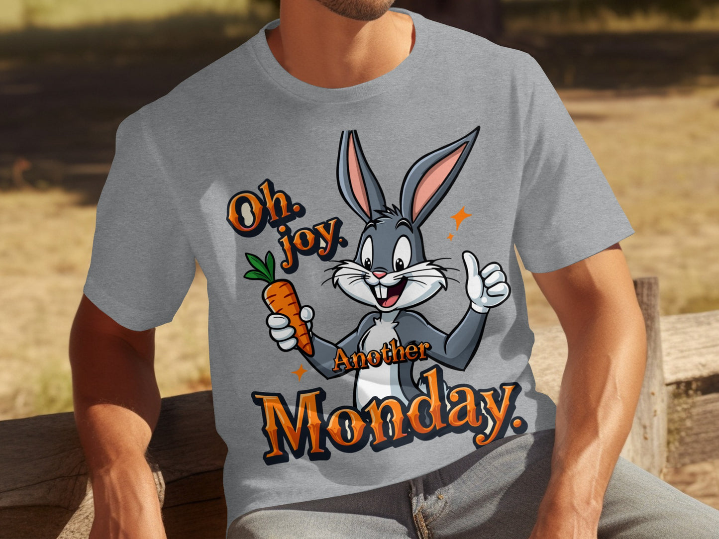 Oh Joy Another Monday Bugs Bunny Graphic Tee