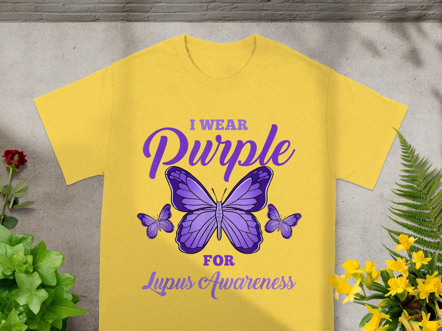 I Wear Purple for Lupus Awareness T-shirt