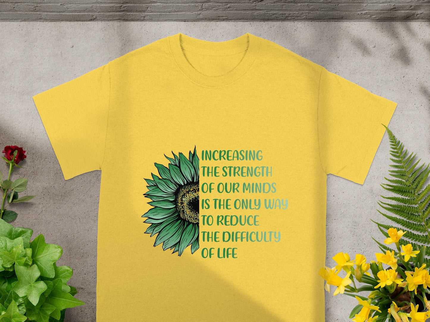 Increasing The Strength Of Our Minds Yellow Shirt