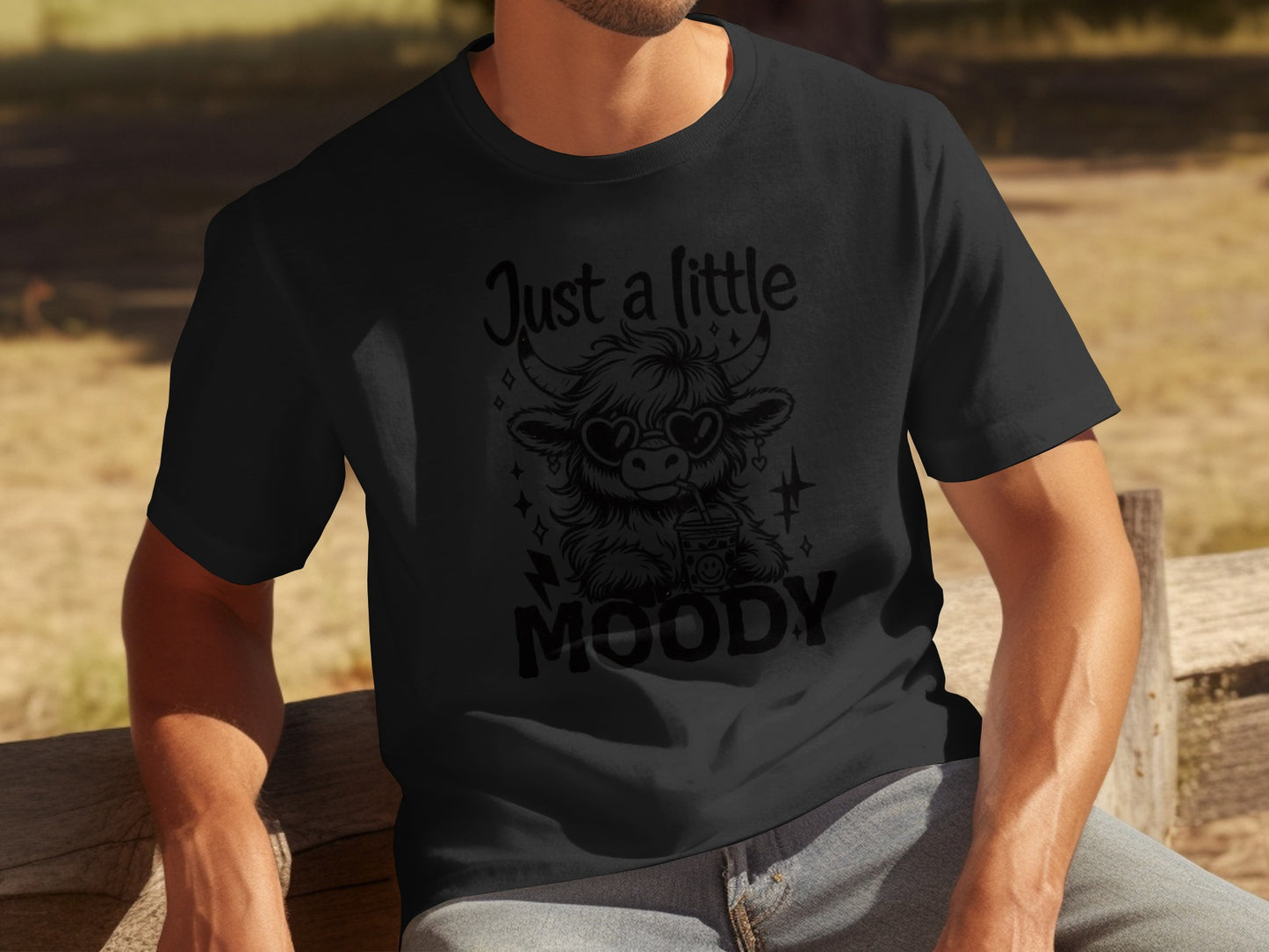 Just a Little Moody Graphic T-Shirt