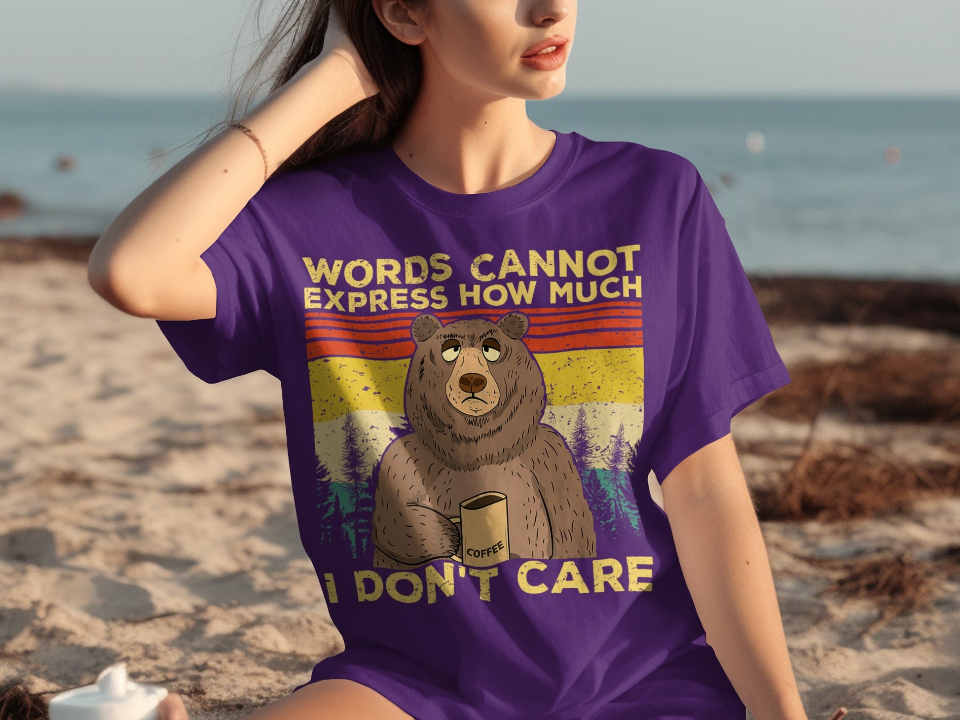 Words Cannot Express How Much I Don't Care T-shirt