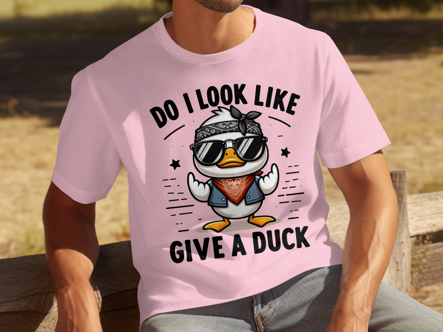 Do I Look Like Give A Duck Funny Graphic T-shirt