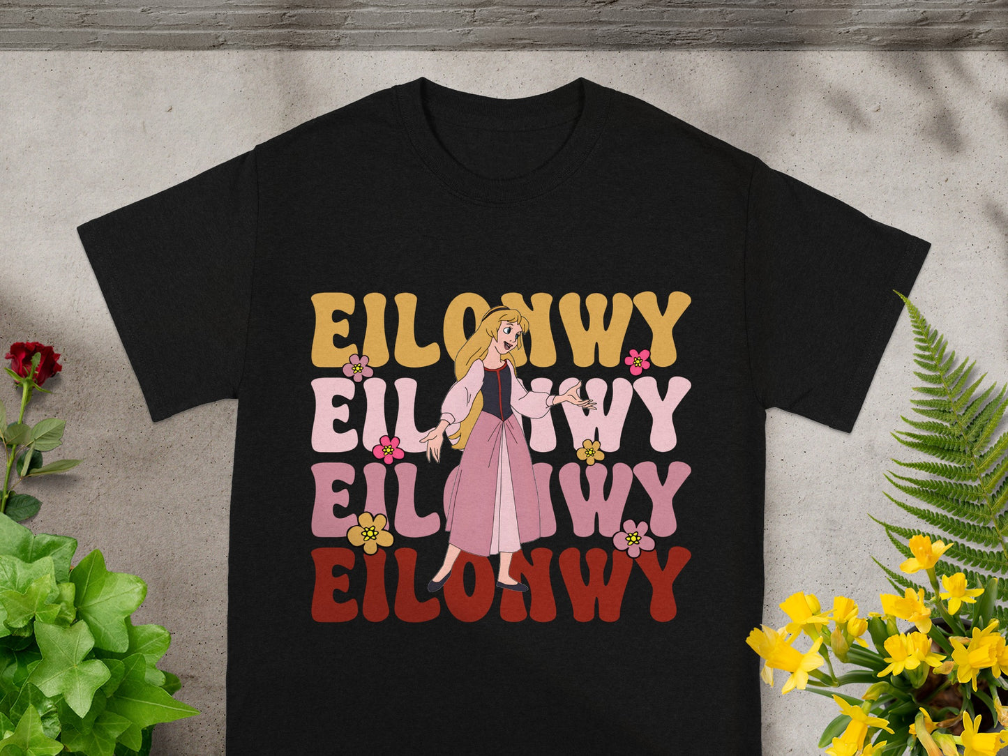 Eilonwy's Whimsical Bloom T-Shirt