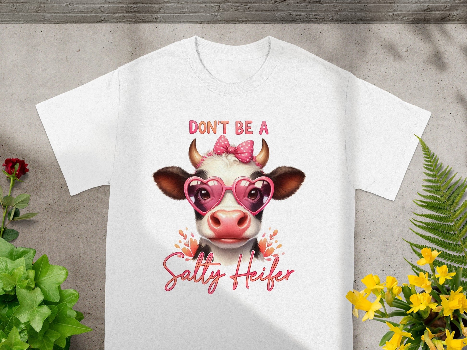 Don't Be A Salty Heifer Graphic T-Shirt