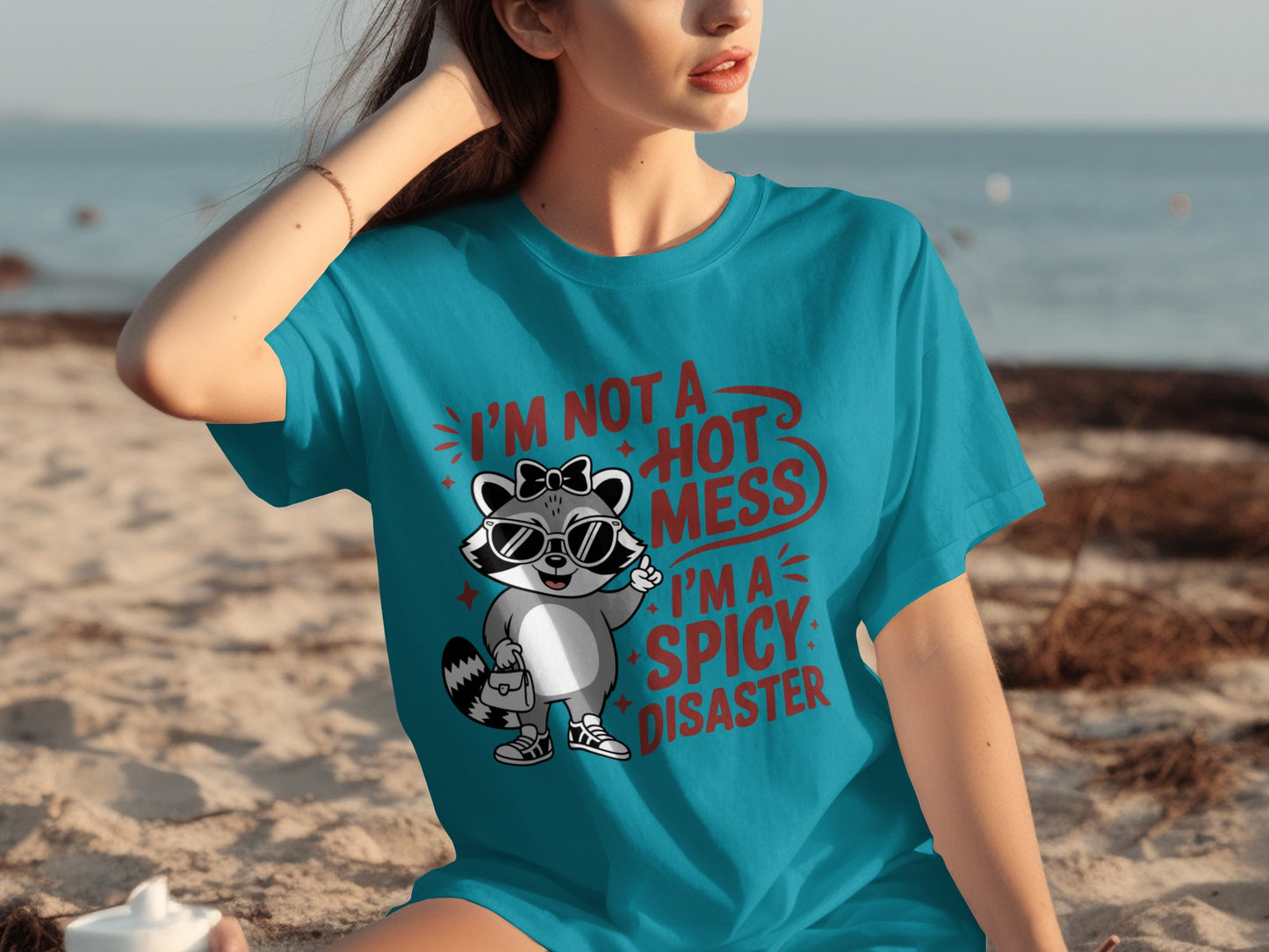 I'm Not a Hot Mess I'm a Spicy Disaster T-shirt