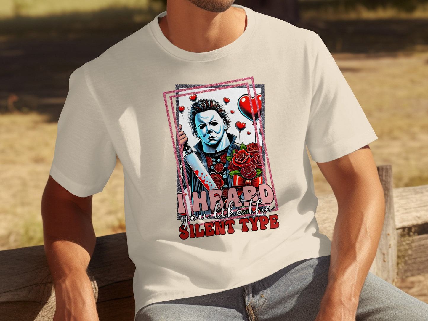 I Heard You Like The Silent Type Graphic T-shirt