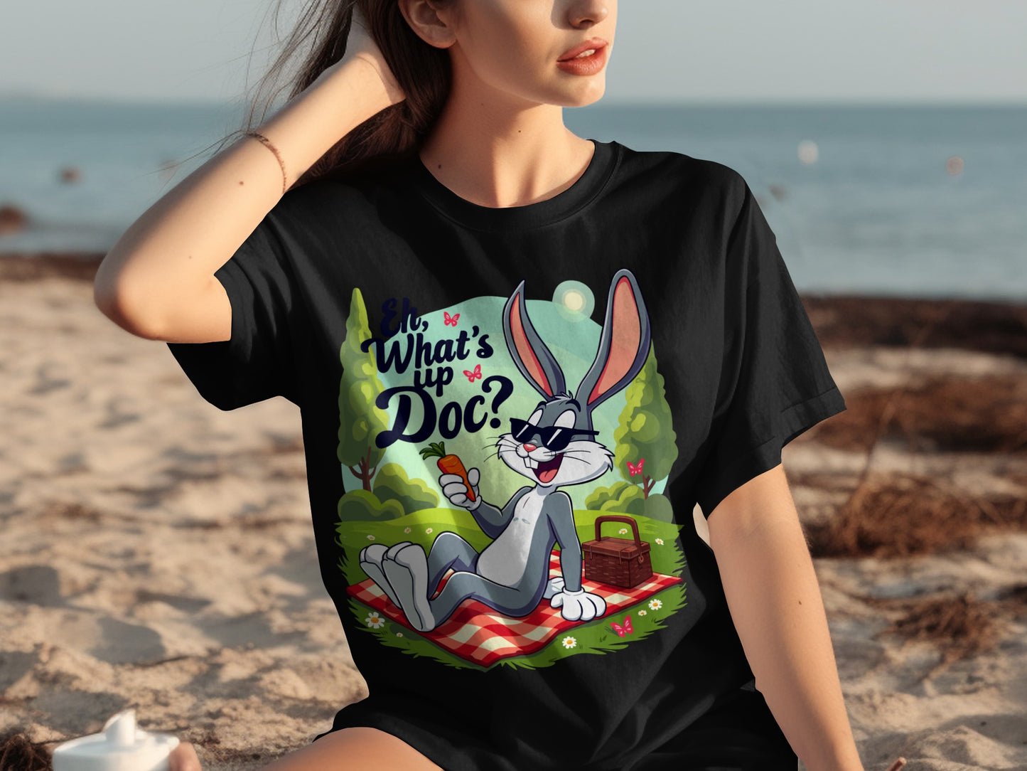 Eh What's Up Doc Bugs Bunny Relaxed T-Shirt